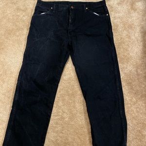 Wrangler jeans- Black like new!!